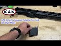 Kak industry 9mm magwell adapter for ar15