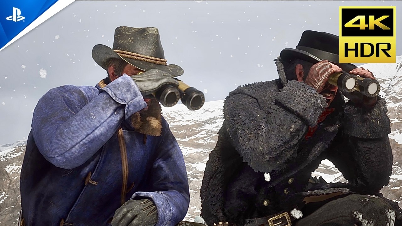 Attacking Colm O'Driscoll Red Dead Redemption 2 4K HDR PS5 Slim ...