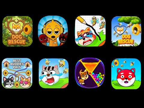 Draw & Rescue – Protect the Cute Puppy! ✏️🐶