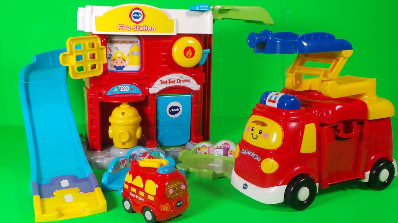 Details about   Vtech Toot Toot Drivers-Super City/Police Tower/Deluxe Fire Station & More New