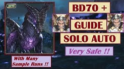 King's Raid - Comprehensive Guide to Auto Solo BD70 - BD72 Raid (Black Dragon 70 - 72)