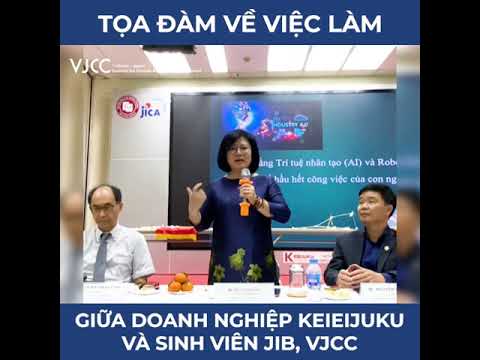 Sinh Viên JIB VJCC Đại Học Ngoại Thương FTU Nghe Chia Sẻ Của Giám Đốc Bùi Thị Hải YếnTập Đoàn Hanel - youtube
