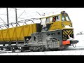 Микс – «Снегоуборочная техника» на Железной Дороге ПСС и ПОМ-1