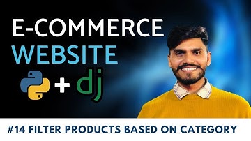 eCommerce website using python + Django | filter products based on categories