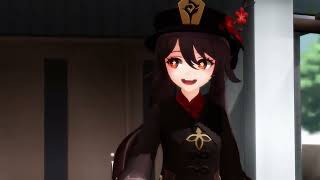 【Genshin Impact MMD】 Look Both Ways And Circulate (Hu Tao and Venti) [VOLUME WARNING]