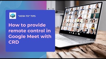 How to give remote control in Google Meet with Chrome Remote Desktop