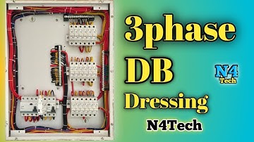 3phase Db dressing malayalam// DBവയറിംഗ്  //N4Tech