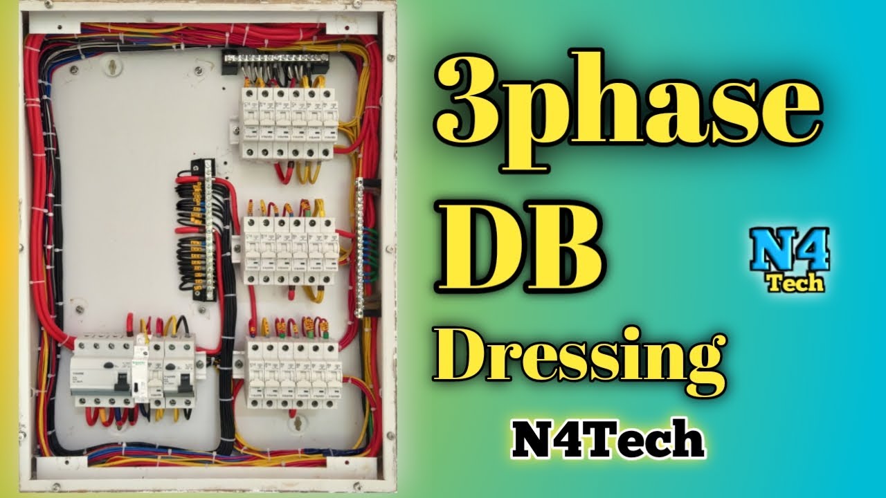 3phase Db dressing malayalam// DBവയറിംഗ് //N4Tech YouTube