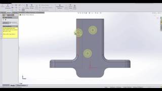 HOW TO PLACE HOLES PRECISELY WITH HOLE WIZARD (SOLIDWORKS)