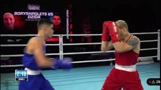 Filip Dzida (SRB) vs Boryshpolets (UKR) EUBC Balkan Boxing Championships 2024