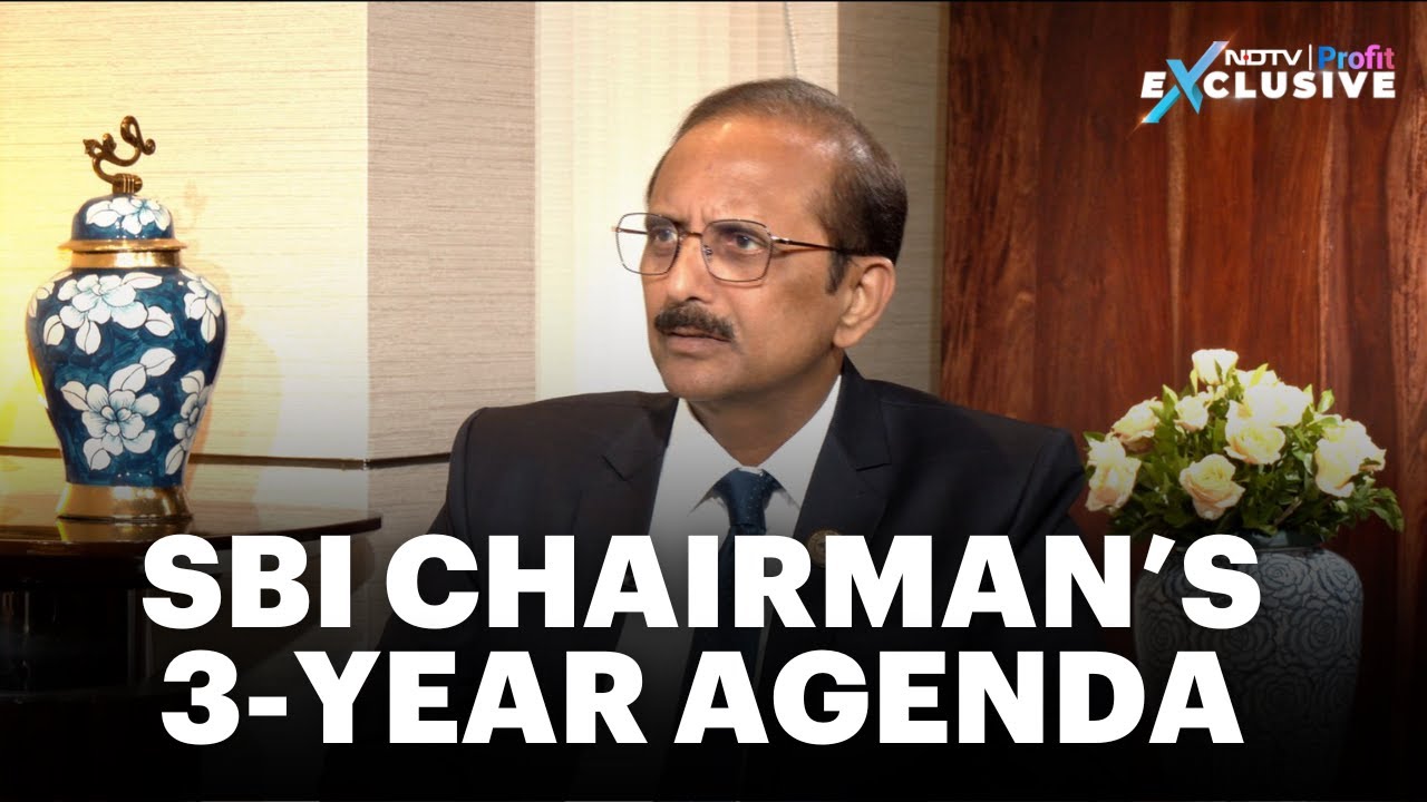 What's On SBI Chairman CS Setty's Three Year Agenda? I CS Setty On NDTV ...