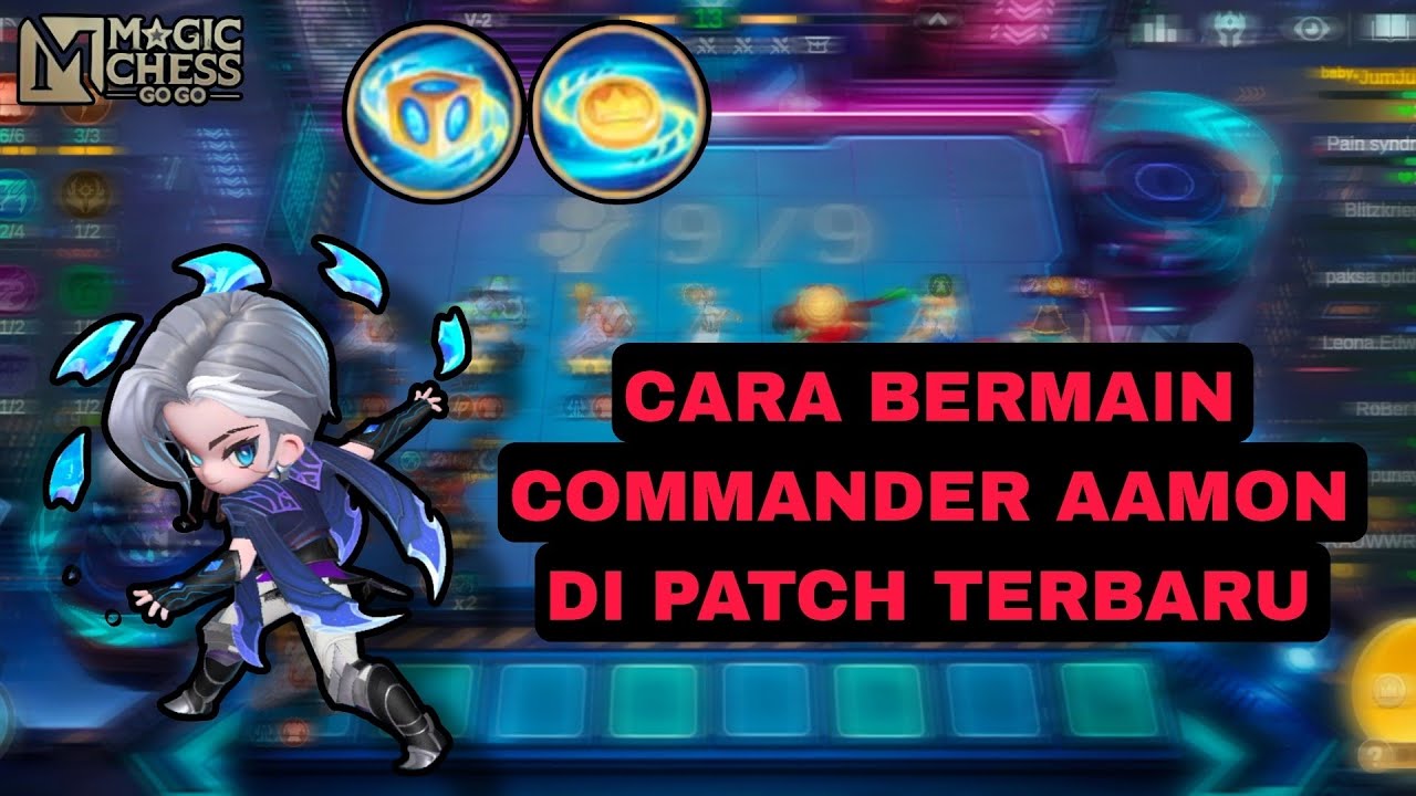 PATCH TERBARU COMMANDER AAMON DI BUFF CARA BERMAIN COMMANDER AAMON ...