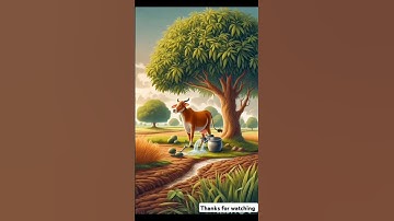 The Hardworking Cow & The Mischievous Monkey – Justice Served! ||shorts #shorts #ytshorts #ai