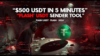 Tested flash USDT sender — $500 to my wallet in minutes