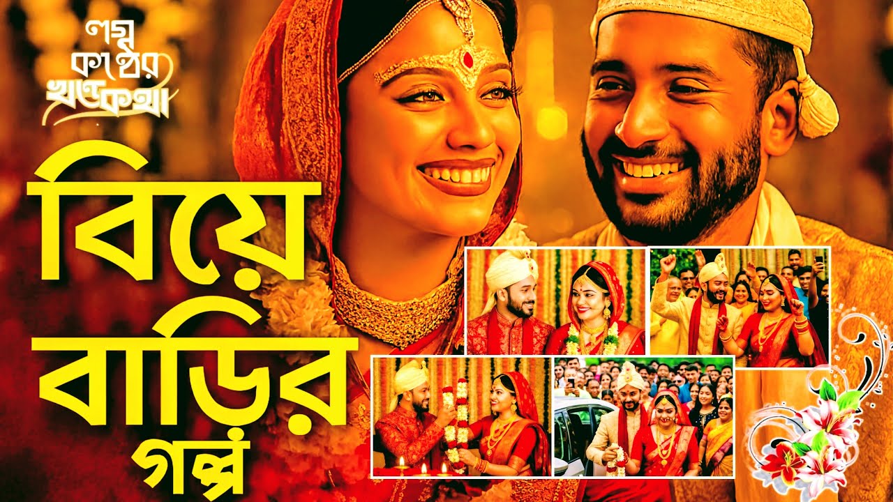 গল্প বিয়ে বাড়ির || বাস্তব জীবনী মন ছুঁয়ে যাবে || বাসর রাতে বর এবং কনে || লগ্ন কন্ঠের খন্ড কথা