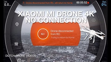 Xiaomi Mi Drone 4K No Connection