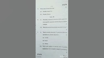 MDU BCA - 2ND YEAR  | 3RD SEMESTER | DATA STRUCTURE | PAPER FEBRUARY- 2022