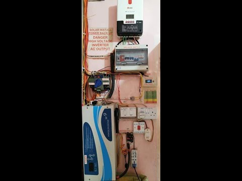 MY DIY OFF GRID SOLAR SYSTEM / BACK TO NORMAL OPERATION WITH SRNE 60A-12V | Jose Desunia official