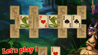 Flash game's walktrough! Rainforest Solitaire - levels 9-10 - Let's play!