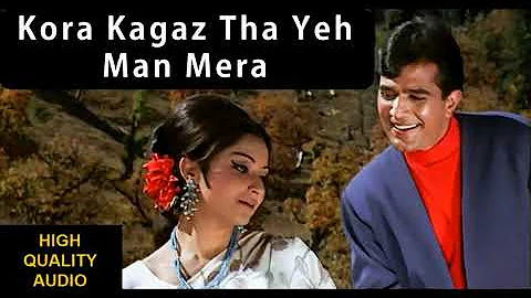 Kora Kagaz Tha Ye Man Mera - Aradhana - Rajesh Khanna, Sharmila Tagore - Old Hindi Songs