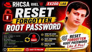 Forgot Root Password Reset It in 5 Minutes | EX200 Real Exam Lab Latest 2026 RHCSA LAB#22 