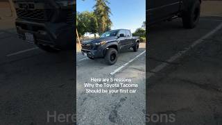 It really is the best first car hands down #fyp #toyota #tacoma