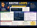 👉 90% Fail Nested Loops 😱 | Patterns + Row/Column Logic (Hindi) | TechTutorialWithDhasmana