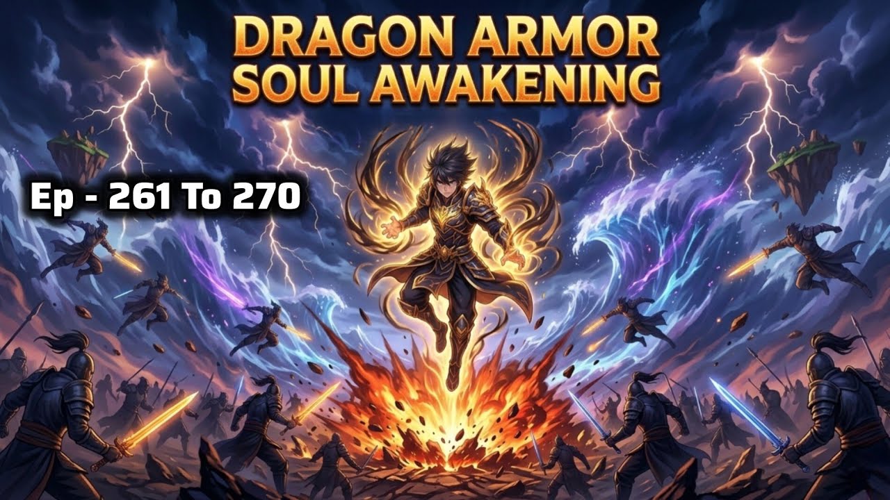 Ep - 261 To 270 || Dragon Armor Soul Awaking | दुश्मनों का अंत 😱 आर्यन का भयानक प्रहार