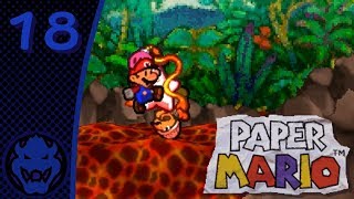 Paper Mario - 10 HP Challenge - Part 18: Lavalava Eruption
