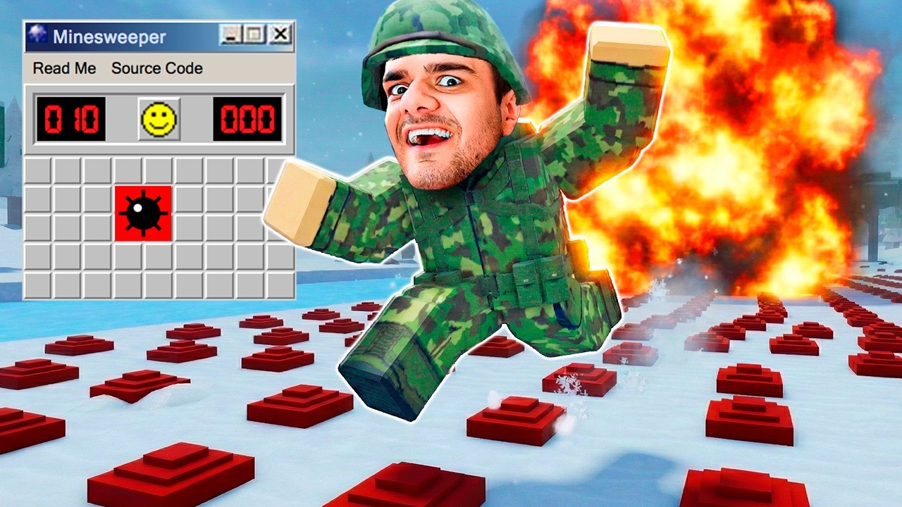 Campo Minado Em 3D É Muito Mais Tenso!