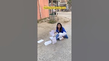 When you accidentally met with Teacher 👩‍🏫 #shorts #ytshorts #sejalgabashorts #teacherlife #school