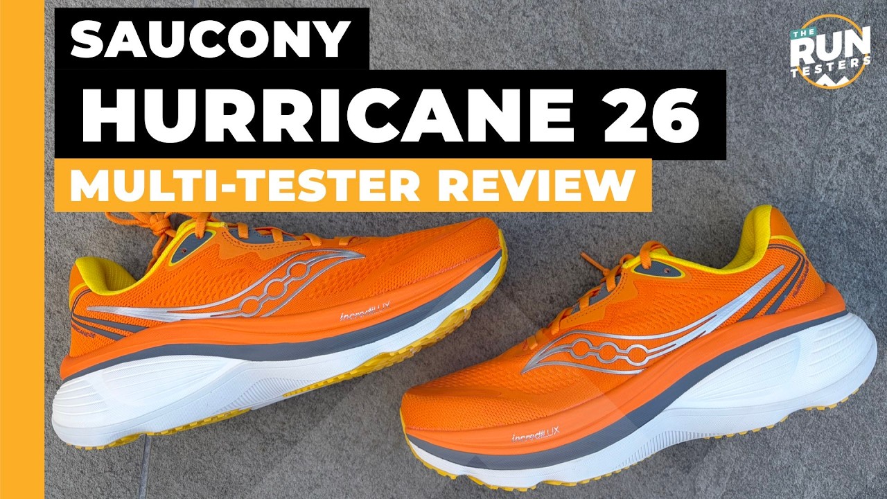 Saucony Hurricane 26 Review From Three Runners: The best max-cushioned stability shoe?