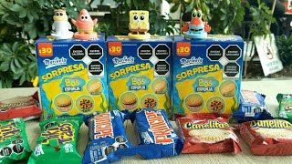 Cajita Marinela Sorpresa Bob Esponja Spongebob Squarepants Con Juguete