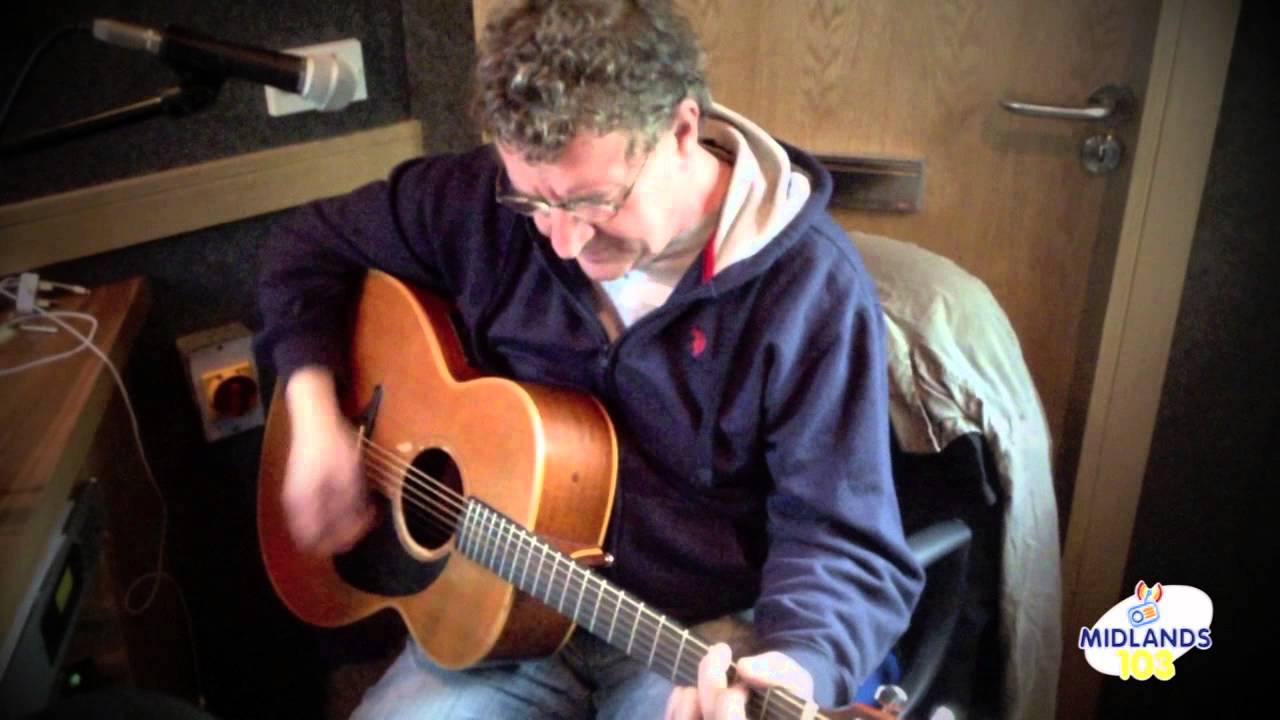 Mike Hanrahan from Stockton's Wing performing Beautiful Affair - Midlands 103 Athlone studio