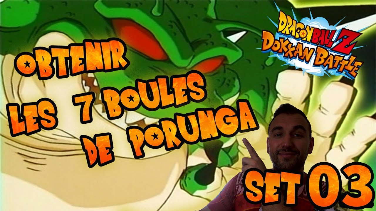 Dokkan Battle Porunga Set 3