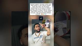 Detroit Rapper Jauswan Sentenced to 10Years for Stealing $60M in Tax Refund Checks from the Mail😂😂💸📬