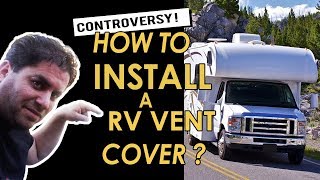 ▶️Installing RV Maxx Air Vent ▶️How to Install RV Vent Cover