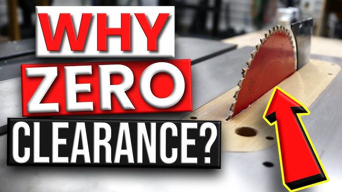 Woodworking Tools - Miter Saws - Zero Clearance Tape 