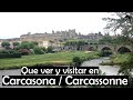 Carcassonne / Carcasona. ciudad medieval.  Francia
