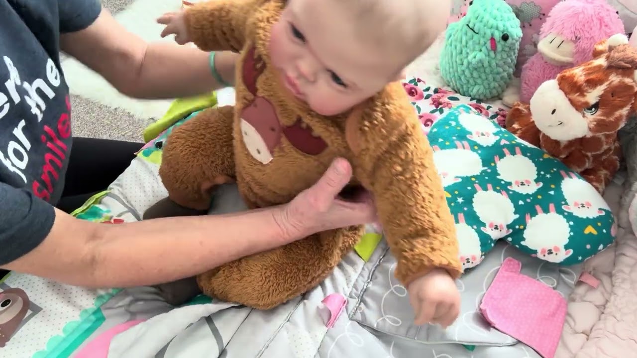 Changing Jack For #babyoftheday @Heavenly Reborns Nursery 