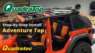Easy Step-by-Step Guide How To Install a QuadraTop Adventure Top for Jeep Wrangler JL by Quadratec 5,754 views 6 months ago 19 minutes