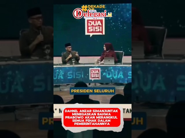 Dahnil Anzar Simanjuntak menegaskan bahwa Prabowo akan merangkul semua pihak dalam pemerintahannya.