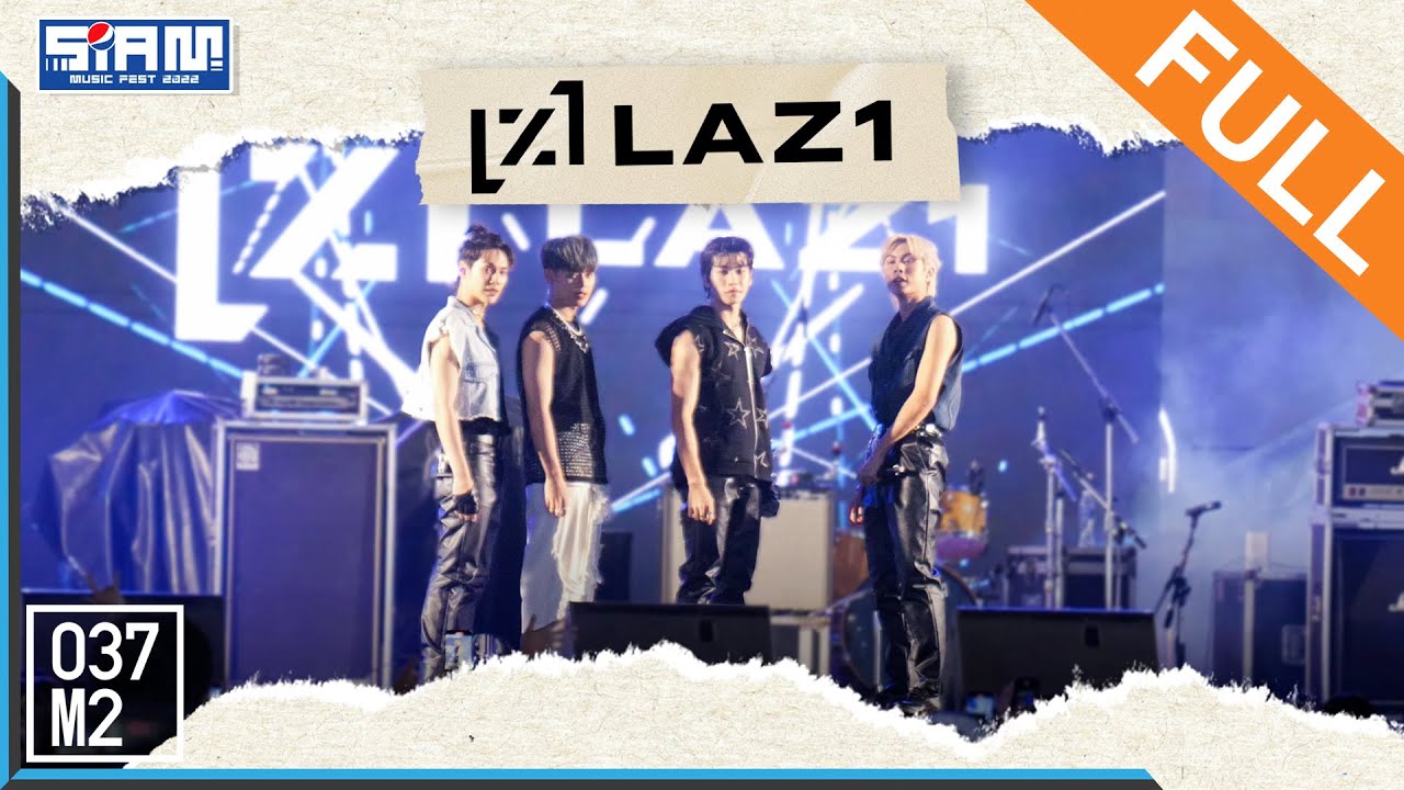 LAZ1 @ Siam Music Fest 2022, Siam Square [Full Fancam 4K 60p] 221217