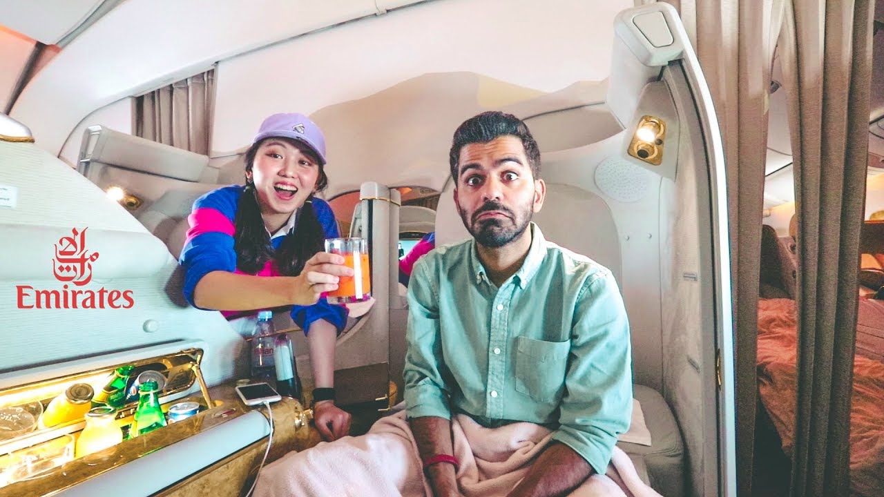 ⁣الدرجة الأولى على طيران الاماراتية !! غرفة نوم - EMIRATES FIRST CLASS