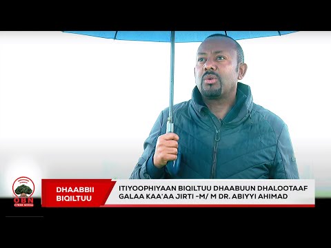 Itiyoophiyaan Biqiltuu Dhaabuun Dhalootaaf Galaa Kaa Aa Jirti Ministira Muummee Dr Abiyyi Ahimad