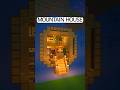 MOUNTAIN HOUSE #minecraft #minecraftbuilding #house #shorts