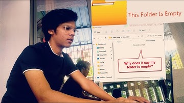 How To Recover Files From Empty Folder | 100% Solved: This Folder is Empty |