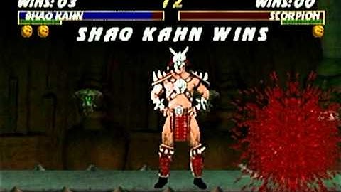 Mortal Kombat Trilogy - Nintendo 64 - Shao Kahn - Fatality