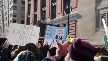 I Asked Women at the Women’s March About Aziz Ansari