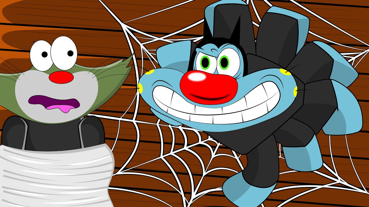I BECAME A SCARY SPIDER IN ROBLOX..ft Oggy